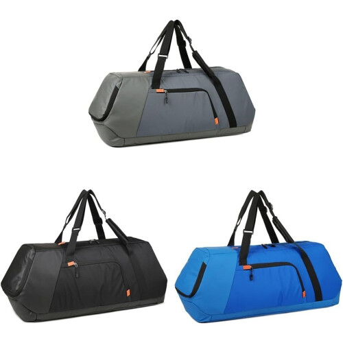 Waterproof Badminton Backpack With Separate Shoe Storage And Multiple Gear Compartments Gray 1
