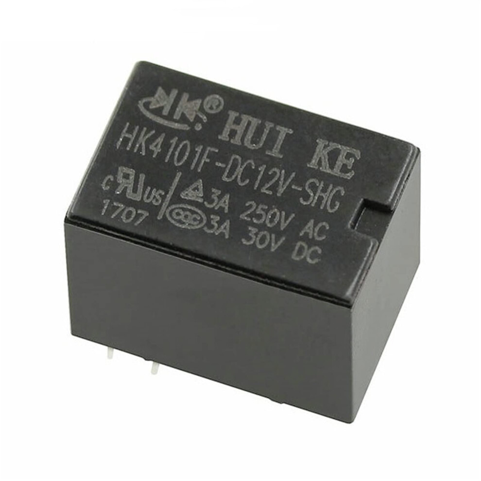 Hk4101fdc24v Dc3vdc5vdc12vdc24v 5Pin Relay 3A/250Vac 3A/30Vdc Power Relay Bulk 10Pcs 9001264415464