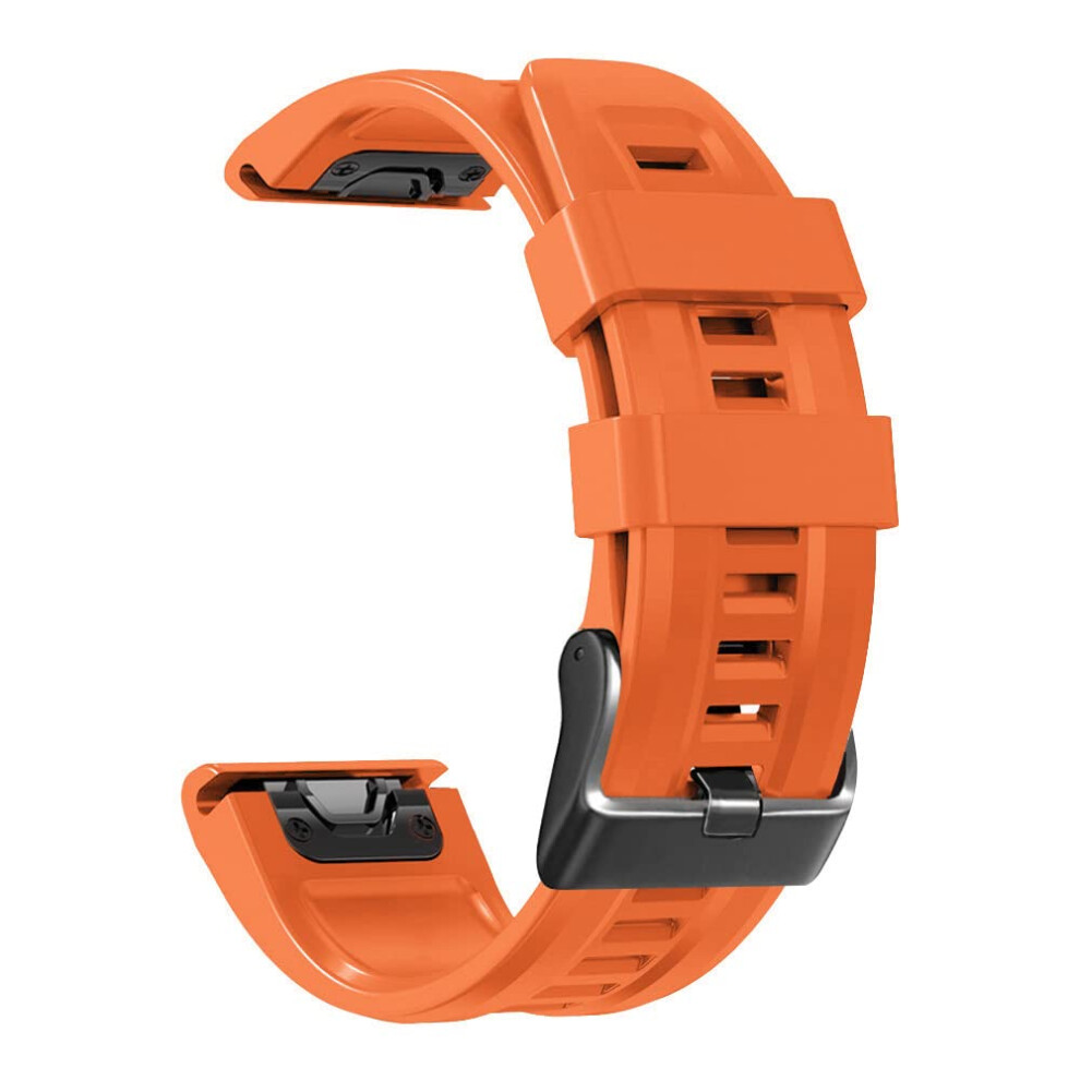 26Mm Silicone Quick Release Watch Band For Garmin Fenix 7/6X/5X/945 9119770256751