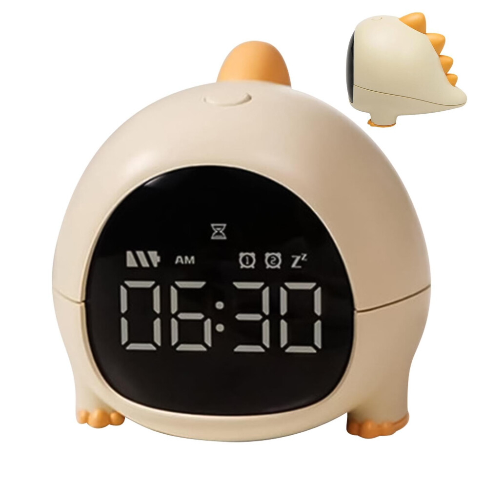 Dinosaur Alarm Clock Desktop Alarm Clock For Kids Wake Up Night Light