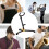 Saxophone Stand Holder – Wooden Display Rack  Adjustable Foldable Support  Stable Triangle Base 2