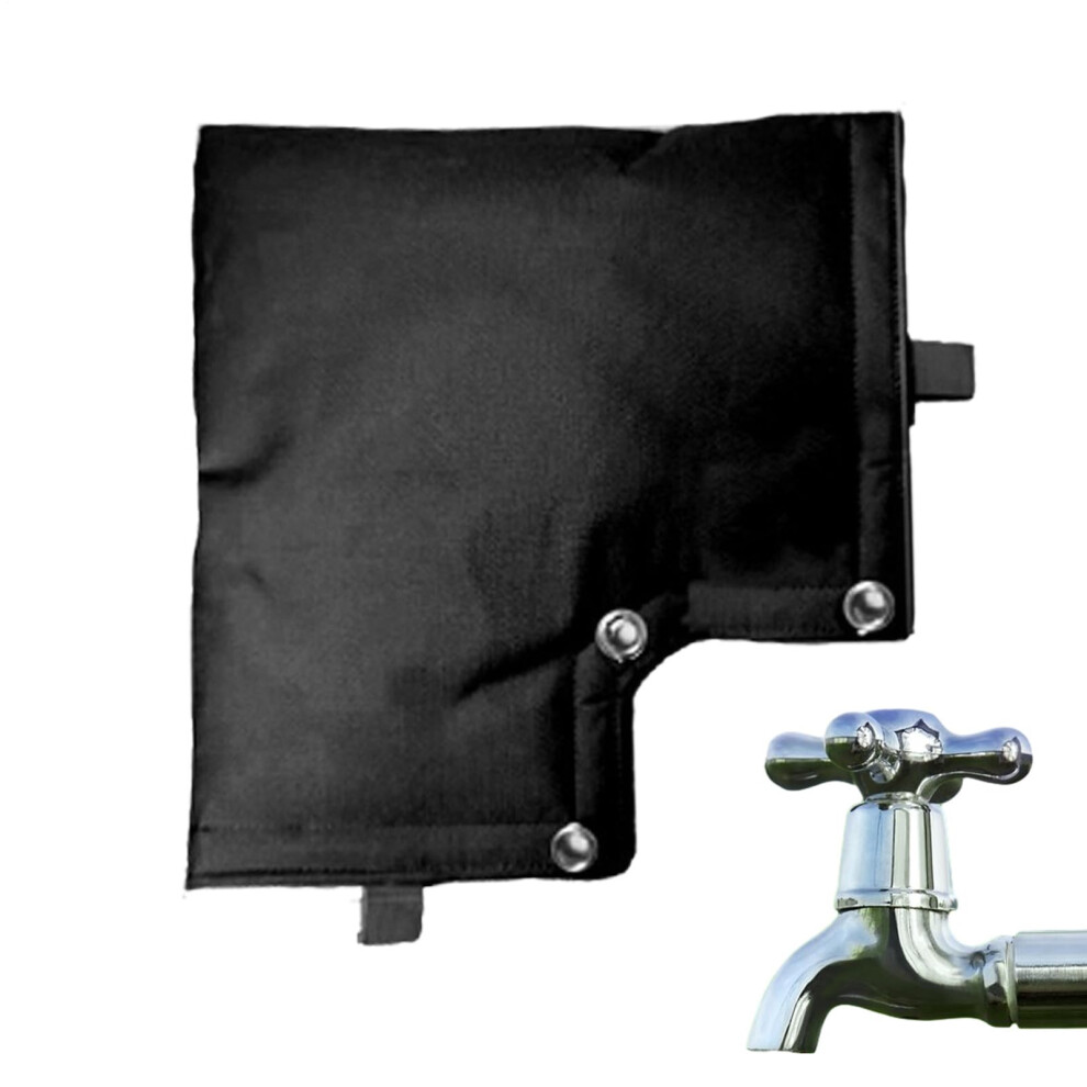 Backflow Insulation Cover For Freeze Protection Faucet Wrap Pipe Insulation Cover Black For Well Sprinkler Irrigation 9119770256980