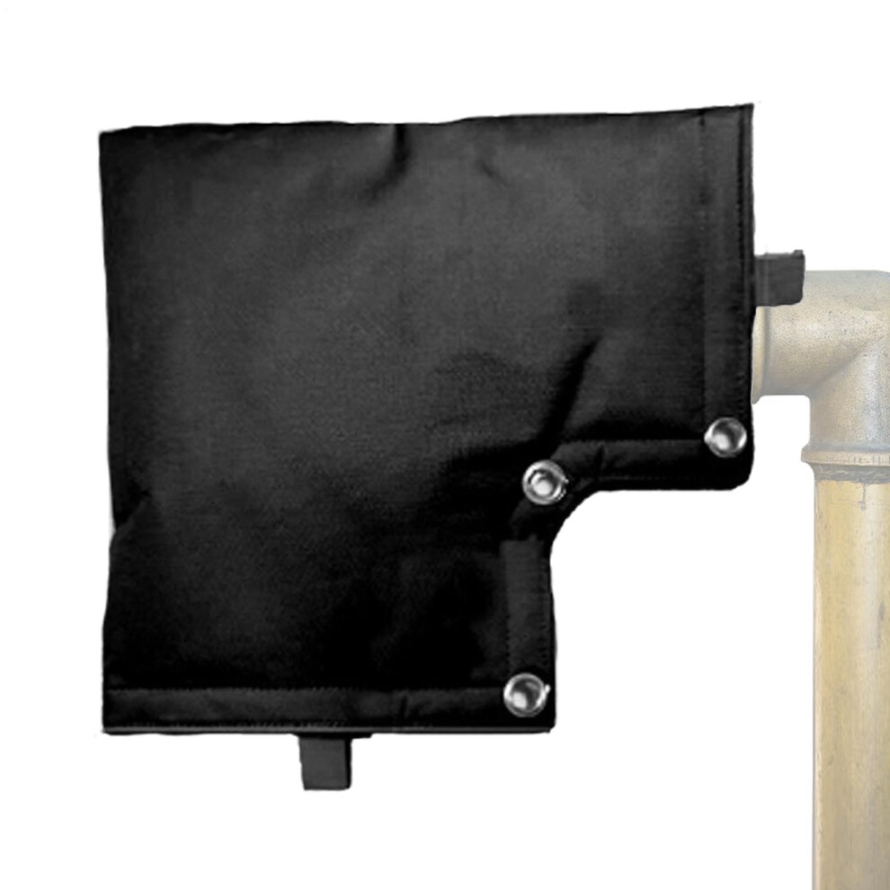 Backflow Preventer Insulation Cover Freeze Protection Faucet Sleeve Pipe Insulation Black Winterizing Well Water 9339159762943