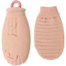 Small Hot Water Bottle Lid, LeakProof Mini Silicone Water Bottles, Removable Cover for Warmth