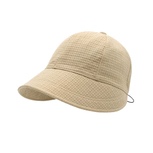 Kappe für Damen, Baumwolle, Sonnenschutz, breite