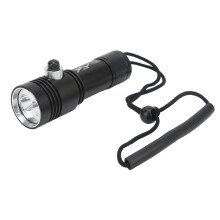 Duiklamp met smalle lichtbundel, superheldere duikzaklamp, professionele duikzaklamp, waterdichte zaklamp voor duiken.