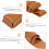 Leather Harmonica Protective Cover, Quality Waterproof Storage Case for Blues and Jazz Harmonicas 3