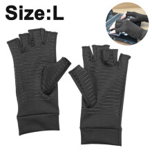 Gants de soulagement pour l'arthrite, compression à haute teneur en cuivre, soutien du canal carpien, antidérapants, en tissu léger et respirant
