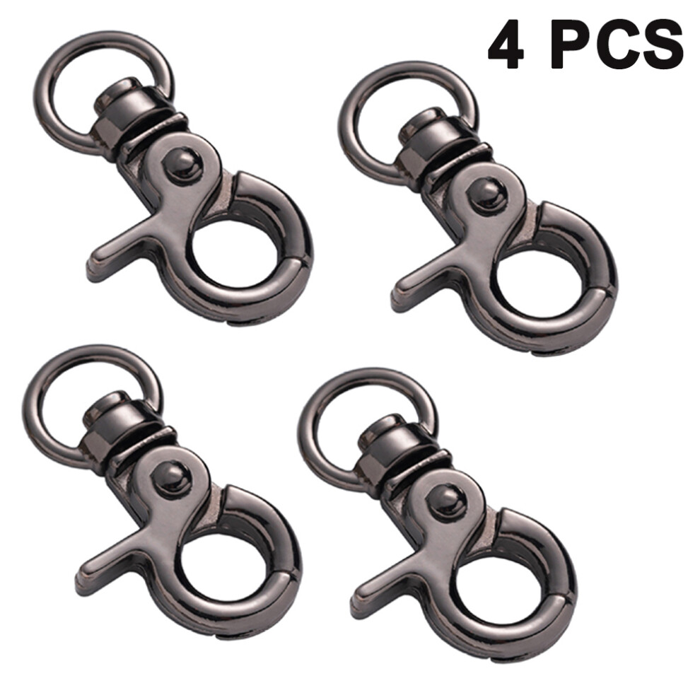 Exquisite Craftsmanship Solid Brass Lobster Clasps, For Outdoor Applications Multi-Use Clips, Smooth Surface Weather Resistant Fasteners, 4 Pieces 9454554383804