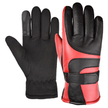 Guantes de esquí con bolsillo con cremallera, resistentes al viento y antideslizantes, manoplas cálidas de invierno para hombres y mujeres,