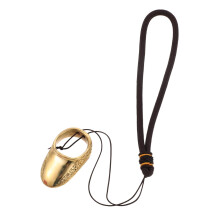 Brass Archery Thumb Ring With Lanyard Finger Protection Thumb Guard Outdoor Hunting Enhanced Shooting