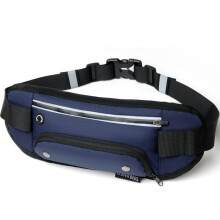 Bolsa de cintura para viagem, tecido de nylon leve e respirável, bolsa de cintura multifuncional para corrida, caminhada e viagens, faixas
