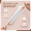 4 Rolls Kitchen Paper Towel, Disposable Towels for Kitchen, Durable, Absorbent (White, 50 Sheets) 2