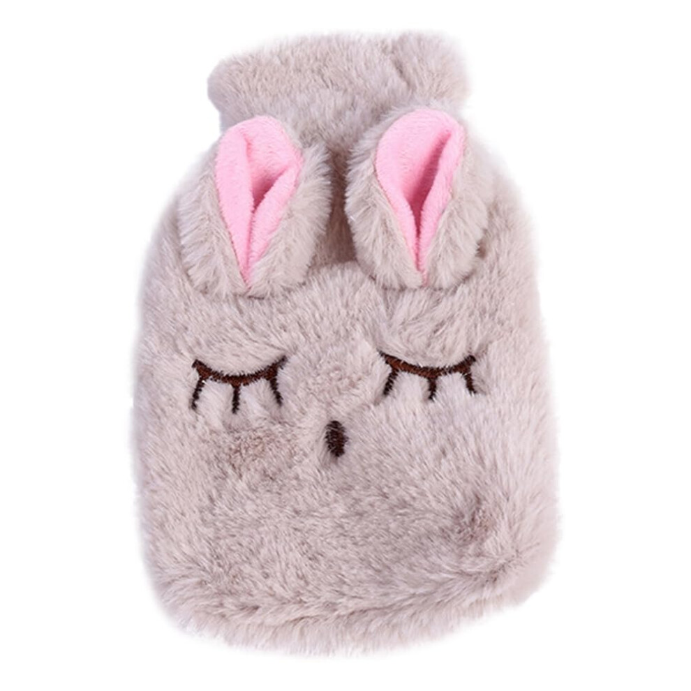 Winter Warm Water Bottle PVC Plush Shoulder Hand Warmer Heating Pad Reusable Heat Bag Household Thermos Bag B