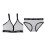 Damen Sport-BH Unterwäsche-Set, weich, 10