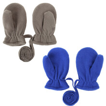 Manoplas térmicas para bebés con cordón antipérdida, guantes gruesos y aislantes para niños pequeños para invierno, calentadores de manos