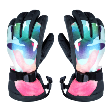 Guantes de invierno multicapa, resistentes al viento y cálidos, impermeables y antideslizantes para pantallas táctiles, ideales para actividades al