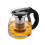 2000 ml theepot van hittebestendig met RVS en handvat 11
