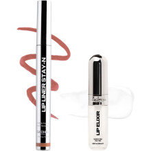 sacheu lip liner stay-n and lip elixir duo #03 rose pink
