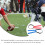 2 Set Cinture Calcio Con Bandierine, Rugby 10