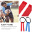2 Set Cinture Calcio Con Bandierine, Rugby 11
