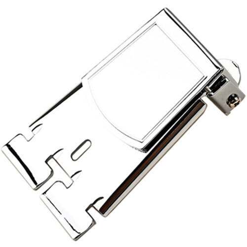 Tailpiece Métal Banjo Argent, Accessoire 5 Cordes Mandoline 1