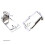 Tailpiece Métal Banjo Argent, Accessoire 5 Cordes Mandoline 7
