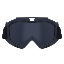 Offroad-Fahrbrille für Erwachsene, abnehmbares Visier, Motocross-Brille, beschlagfrei, winddicht, UV-Schutz, stoßfeste Linse, verstellbares Band,