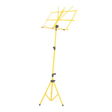 Foldable metal music stand
Heightadjustable
Yellow
Nonslip rubber feet for musicians and guitar accessories
Collapsible instrument stand