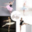 Stylish Canvas Ballet Shoes, Flexible Half Sole Design 3