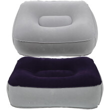 cuscino pieghevole gonfiabile in pvc flocato con massaggio 2 pezzi