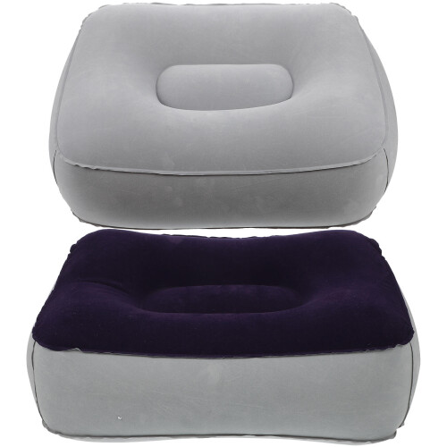 cuscino pieghevole gonfiabile in pvc flocato con massaggio 2 pezzi