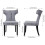 Living And Home Set of 2 Upholstered Dining Chairs 6