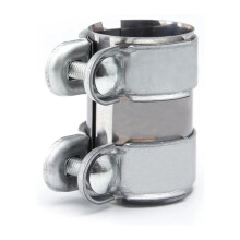 Car Exhaust Muffler Tailpipe Tip Connector 2.0 Inch 2.15 Inch 2.36 Inch 2.5 Inch Socket Clamp 60mm