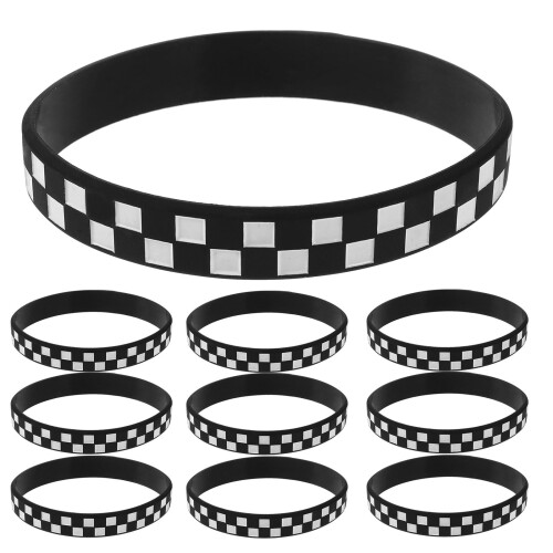12 Unidades Pulsera Cuadros De