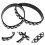 12 Unidades Pulsera Cuadros De 9