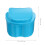 tandprothese doosje met hangend net en container (lichtblauw) 11