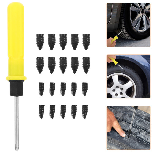 Conjunto De Reparador De Pneu Para Carro 2