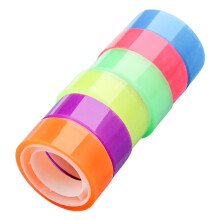 6 Rollos Cinta Estudiantil Para Manualidades Y Decoración Aula
