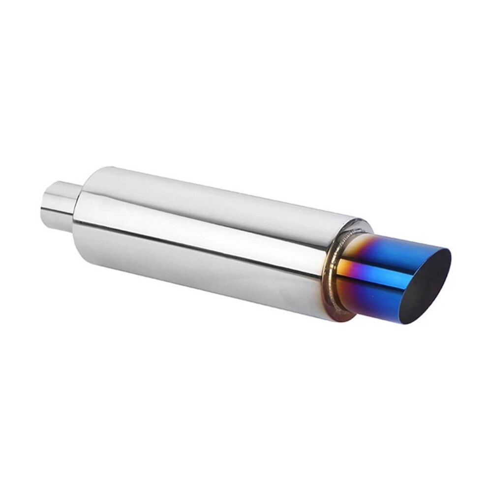 Universal Colorful Stainless Steel Car Exhaust Tip 63Mm Tail Pipe Muffler For Modification 9119770260970