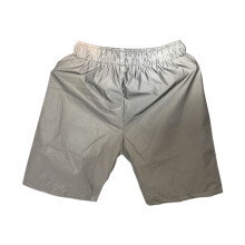 Herr Reflekterande Shorts Byxor Nattljus Fluorescerande Jogger Casual Löparshorts Med Fickor Och Dragsko, Snabbtorkande Mikrofiber Bekvämt Meshfoder