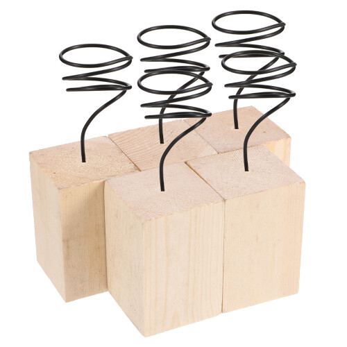 5St Multikleuren Bamboe Air Plant Houder Voor En
