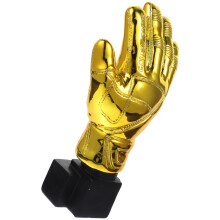 troféu resina com acabamento no de de goleiro