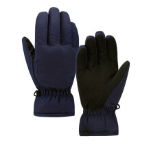 Maravilla de invierno: guantes de nieve para niños, diseño impermeable, durabilidad, diseño reflectante, correas ajustables, forro de poliéster y