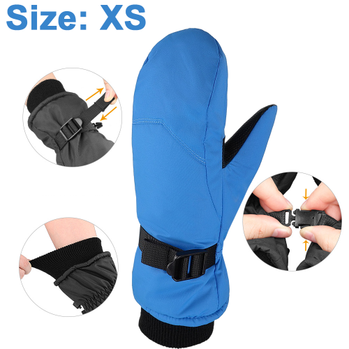 Γάντια τεχνολογίας ZipGlove, αδιάβροχα γάντια χιονιού με μαλακές φλις παλάμες, 1