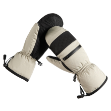 Gant de ski isolé pour sports d'hiver en extérieur, isolation synthétique et doublure amovible avec ajustement au poignet et sangle