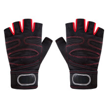 Guantes de gimnasio con agarre extra y silicona duradera, accesorios de entrenamiento para hombres y mujeres, diseño ergonómico para levantamiento