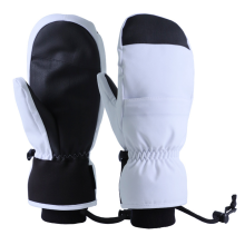 Guantes de invierno con protección térmica para clima frío, puños ajustables con agarre de PU ceñido y forro interior suave, manoplas cálidas e