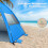 Tienda Plegable Playa Camping Upf50+ Poliéster Ventilada 4