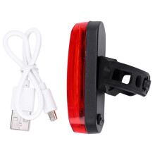 Rücklicht für Fahrräder mit Tagfahrlicht – Superhelle LED mit USB-C-Ladefunktion, automatischer Ein-/Ausschaltfunktion,